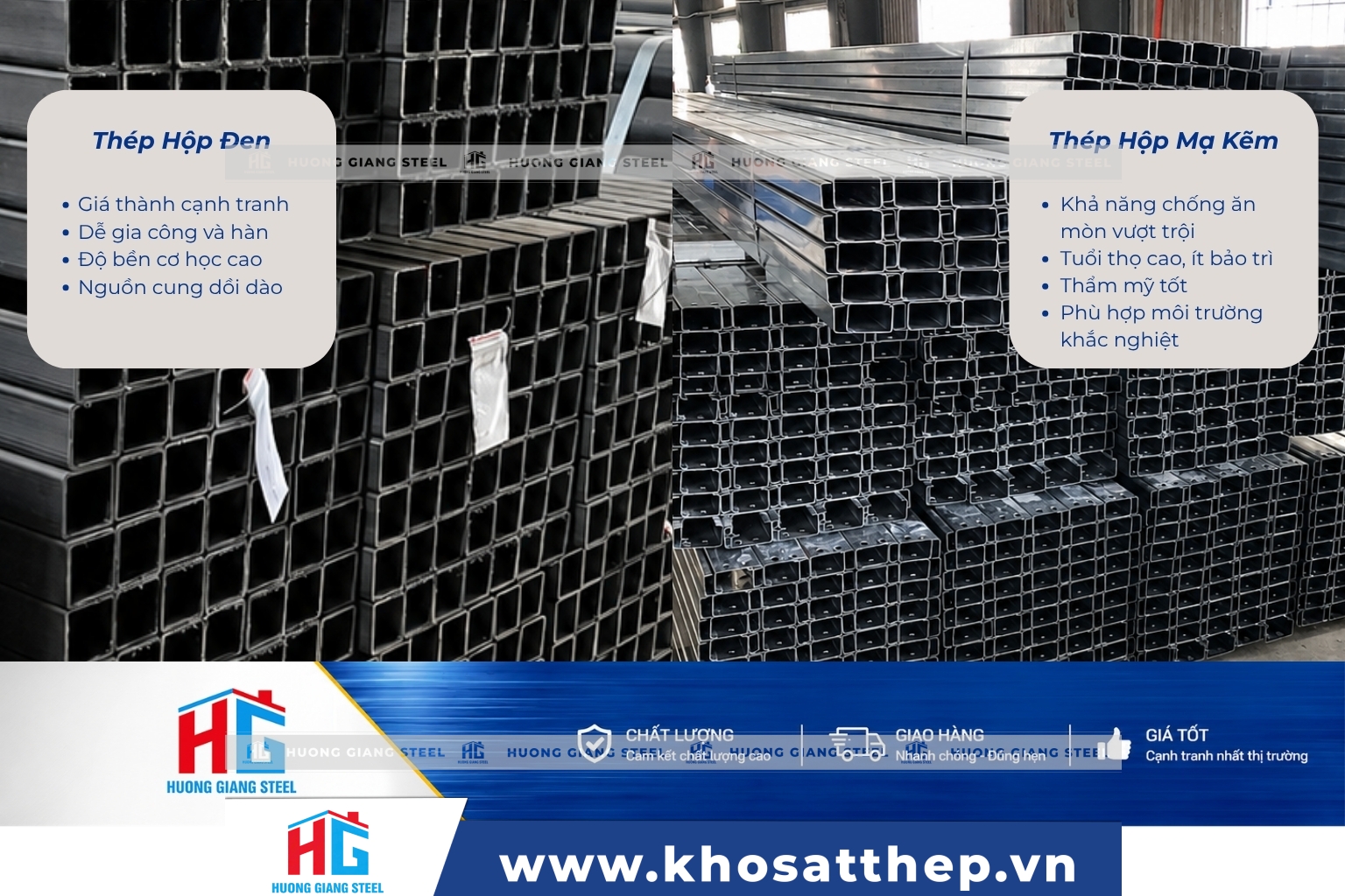 Hướng dẫn chọn thép hộp đúng quy cách cho công trình