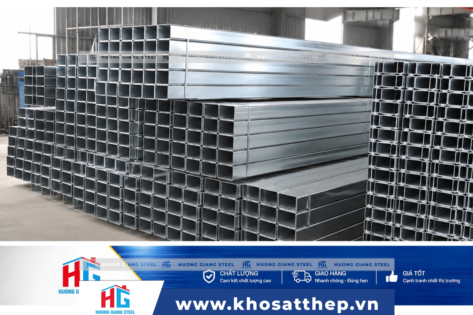giá thép hộp mạ kẽm Bình Dương