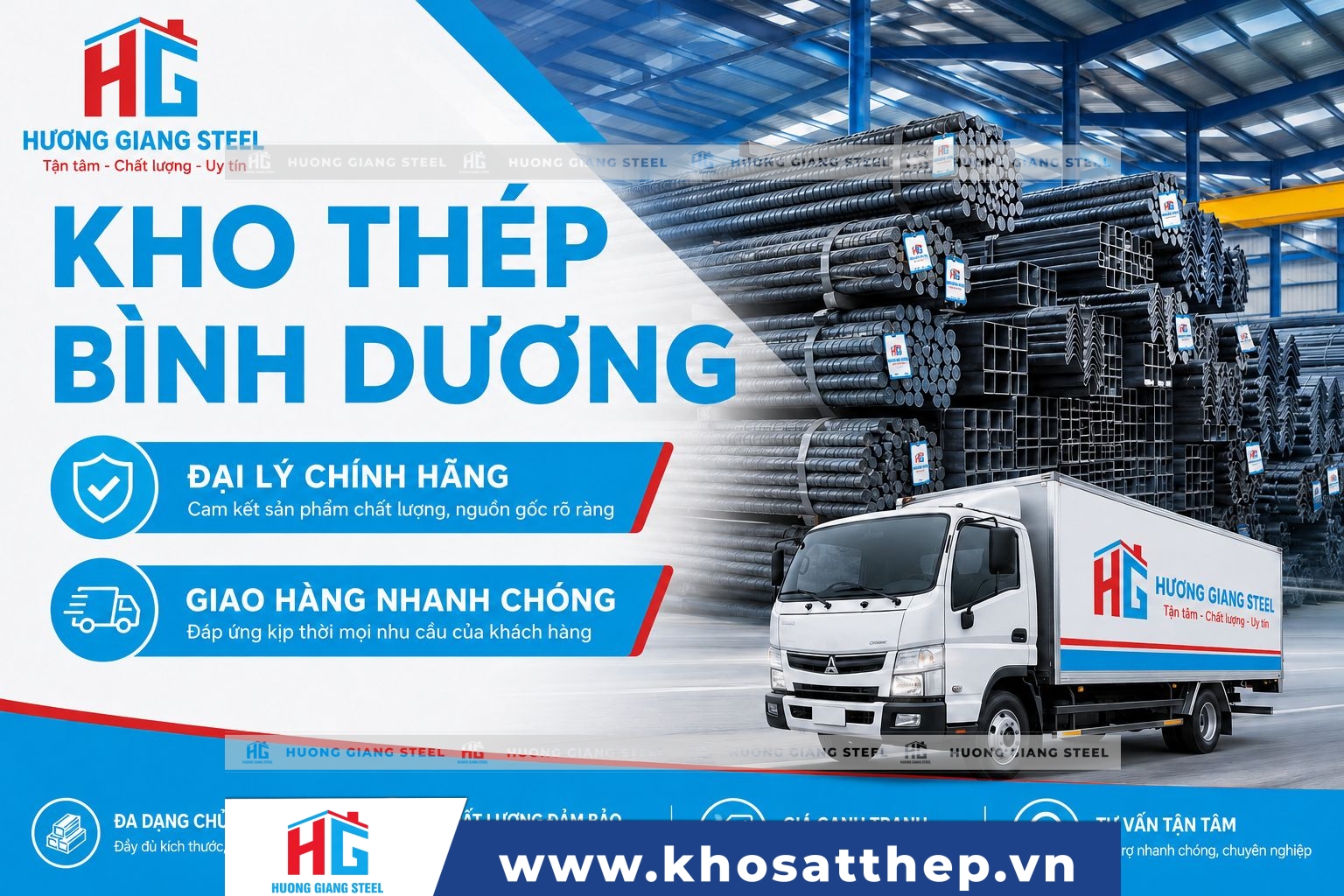 Kho thép Bình Dương