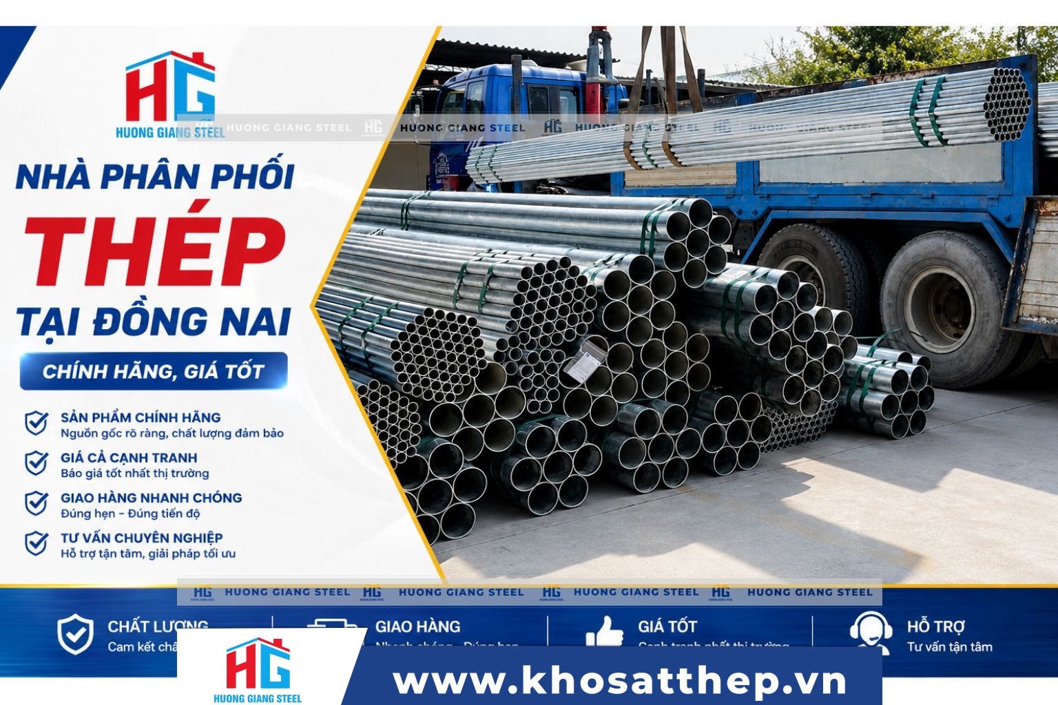 Nhà phân phối thép Đồng Nai chính hãng, giá tốt