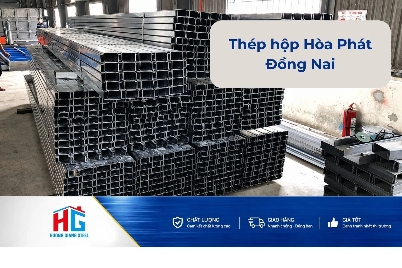 Thép Hộp Hoà Phát Đồng Nai
