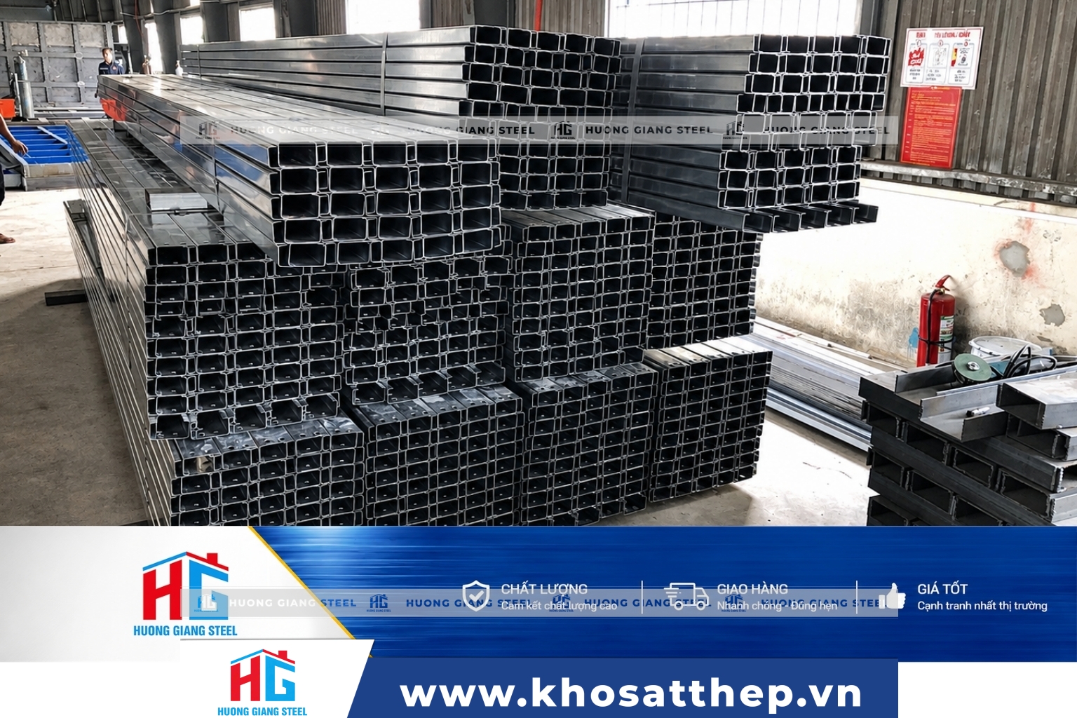 thép hộp mạ kẽm Bình Dương