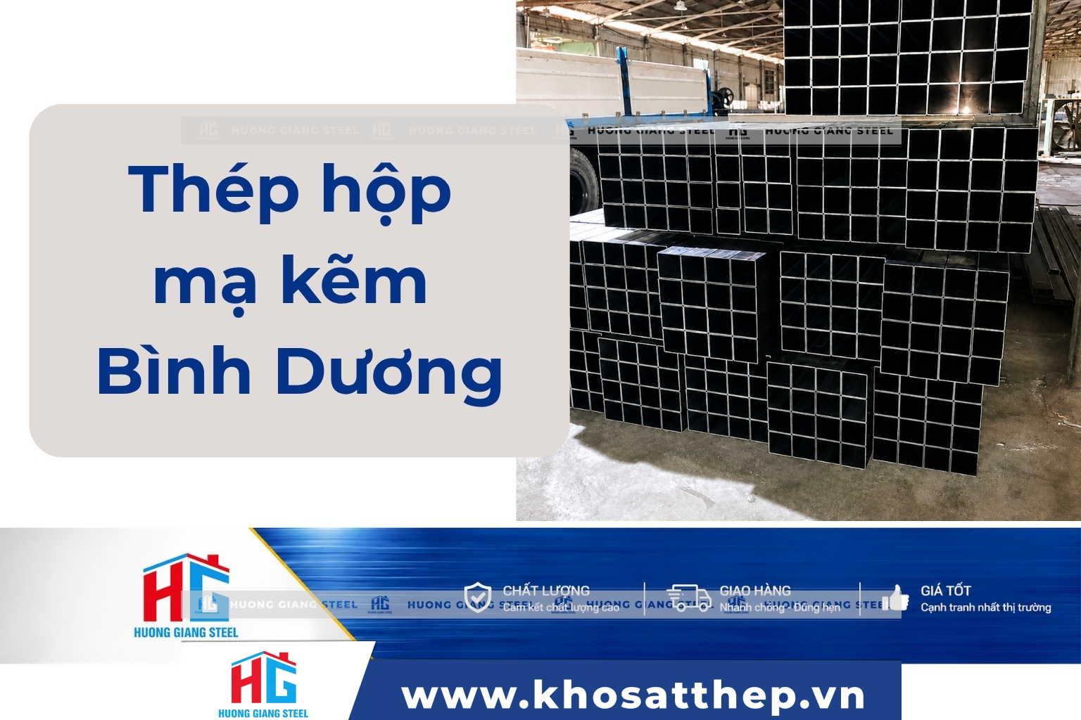 thép hộp mạ kẽm Bình Dương