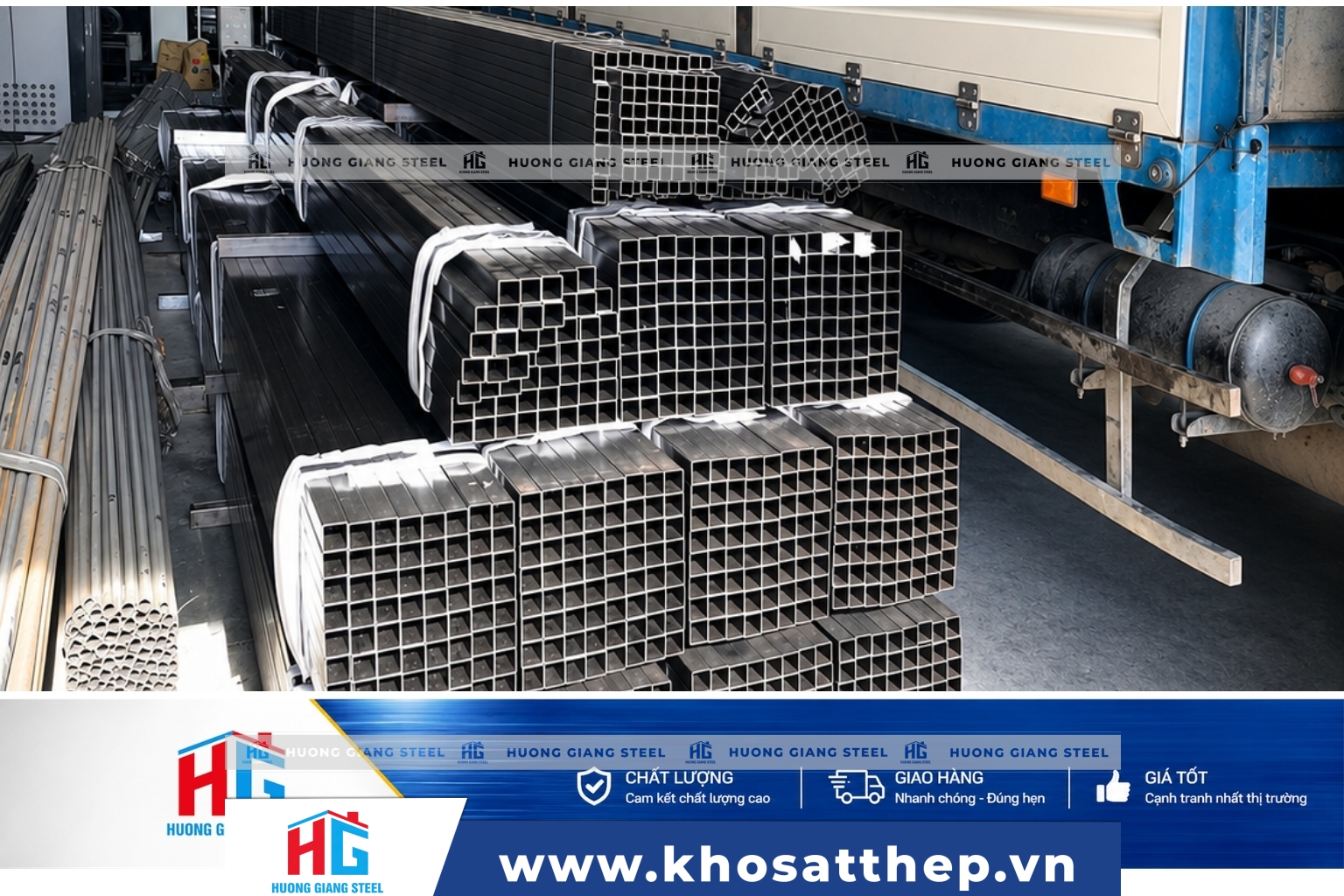 Thép hộp vuông Bình Dương