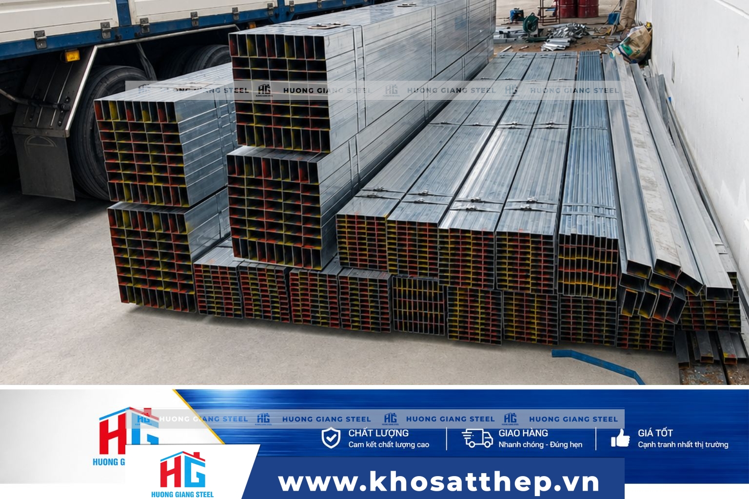 Thép hộp vuông Bình Dương