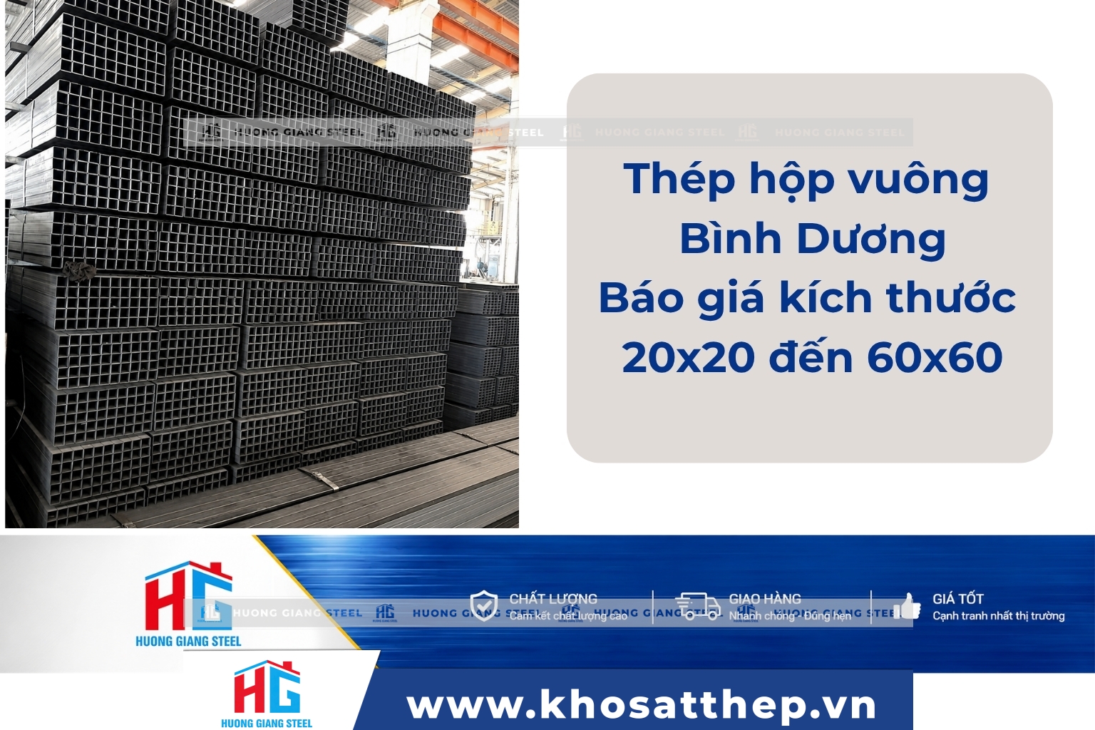 Thép hộp vuông Bình Dương