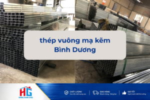 thép vuông mạ kẽm Bình Dương
