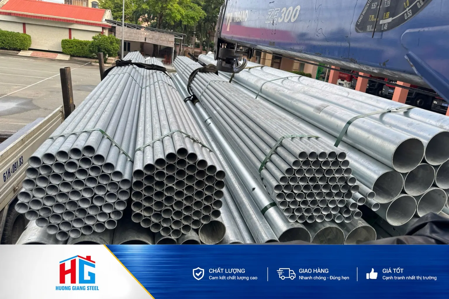 thép cho KCN Mỹ Phước Bình Dương