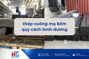 Thép vuông mạ kẽm