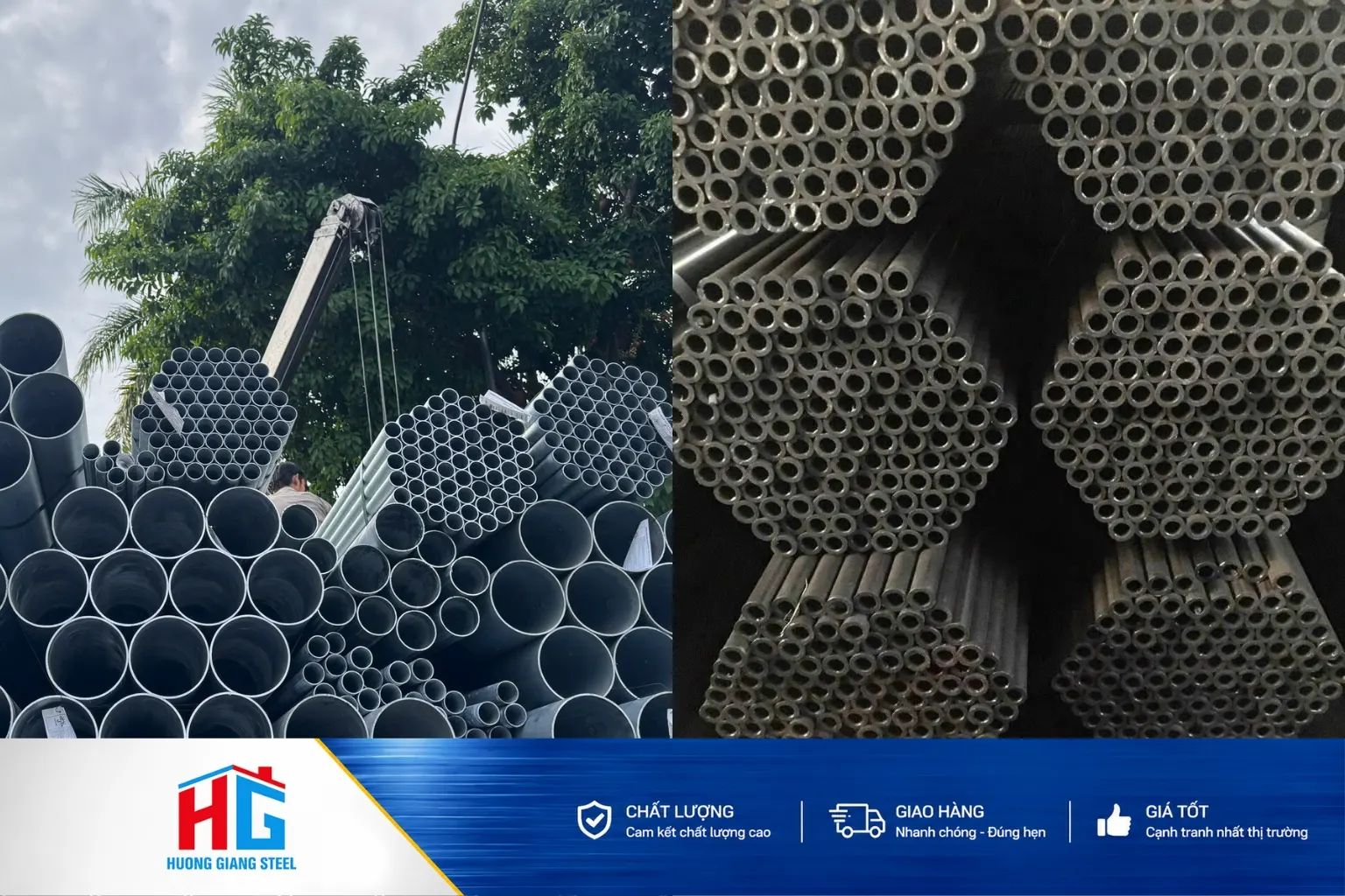 Phân biệt thép ống đen mã kẽm inox 