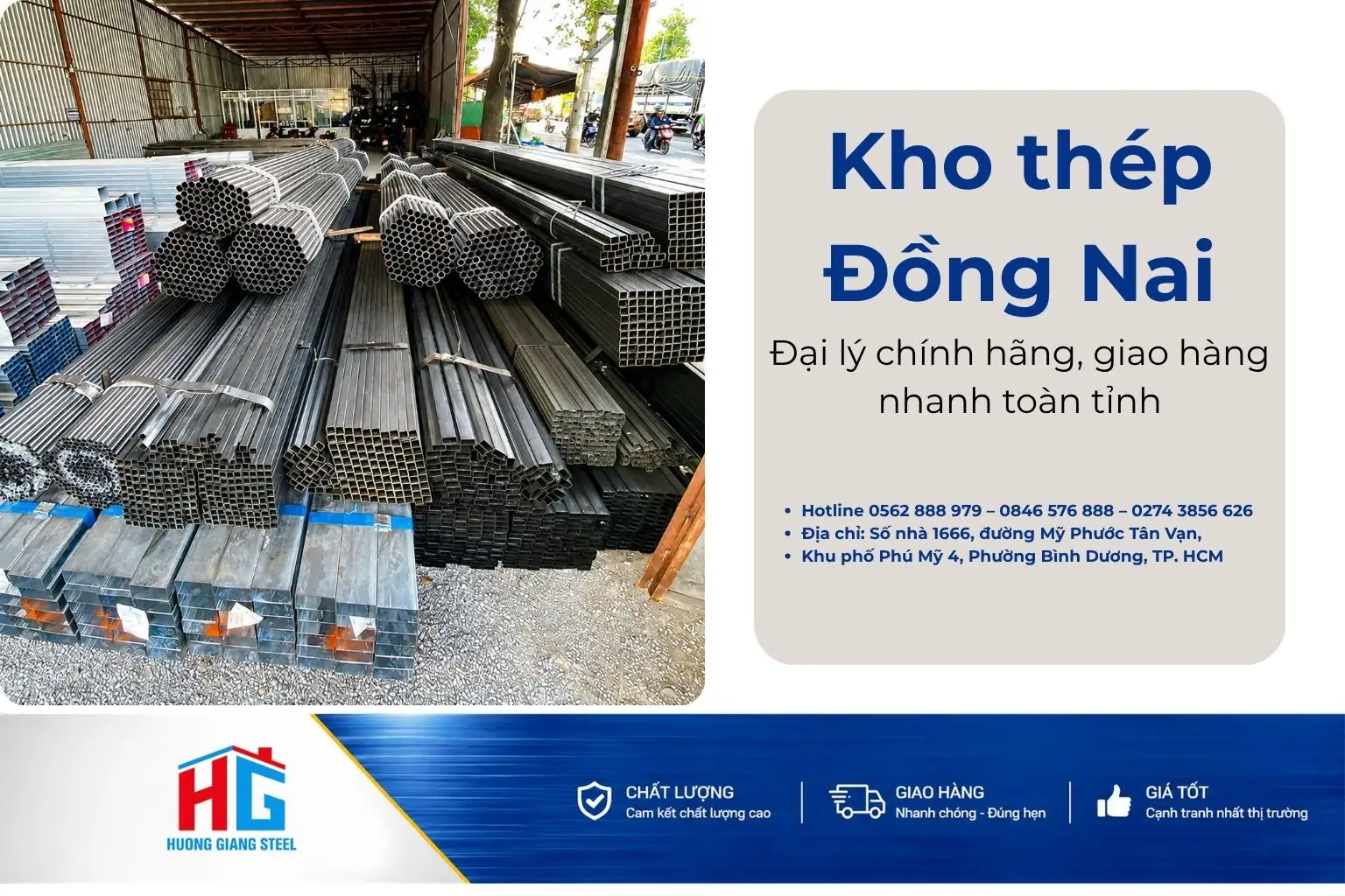 Kho thép Đồng Nai